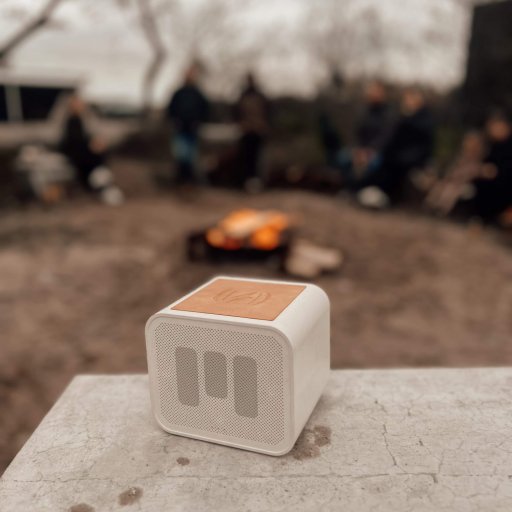 Højtaleren i brug flere steder i huset