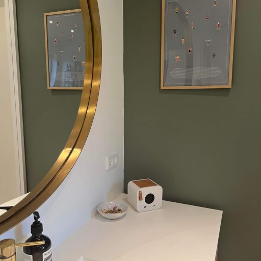 Højtaleren i brug flere steder i huset